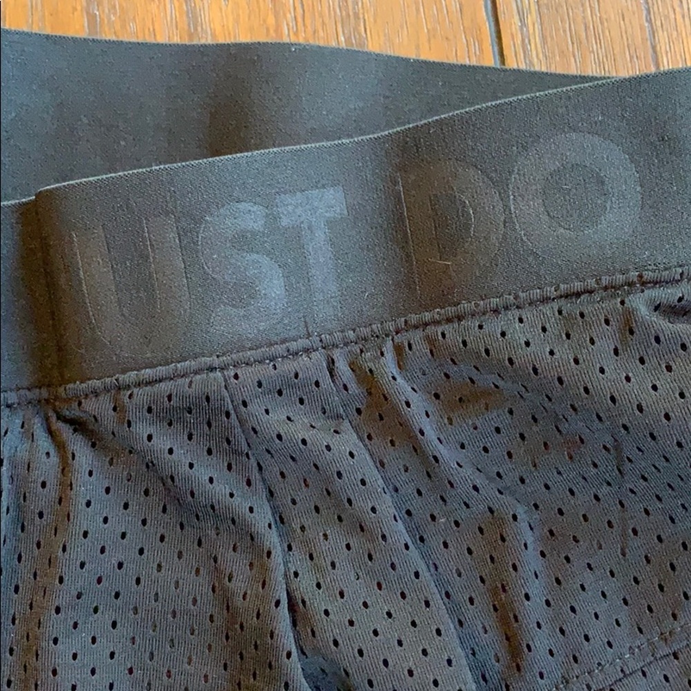 Nike Just Do It Mesh Overlay Compression Shorts - image 3